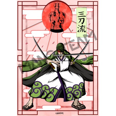 Poster Zoro Roronoa